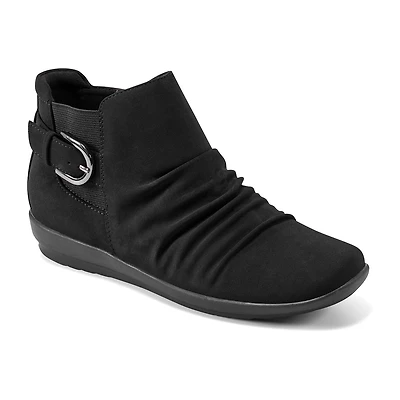 Easy Spirit Womens Aryel Flat Heel Booties