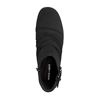 Easy Spirit Womens Aryel Flat Heel Booties