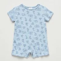 Okie Dokie Baby Boys Short Sleeve Romper