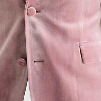 J. Ferrar Mens Slim Fit Velvet Sport Coat