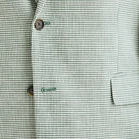 Stafford Linen Cotton Blend Mens Regular Fit Sport Coat