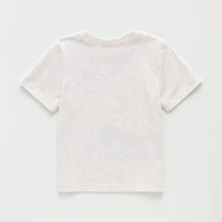 Okie Dokie Toddler & Little Boys Crew Neck Short Sleeve Regular Fit Graphic T-Shirt
