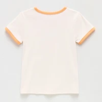 Thereabouts Little & Big Kid Girls Crew Neck Short Sleeve T-Shirt