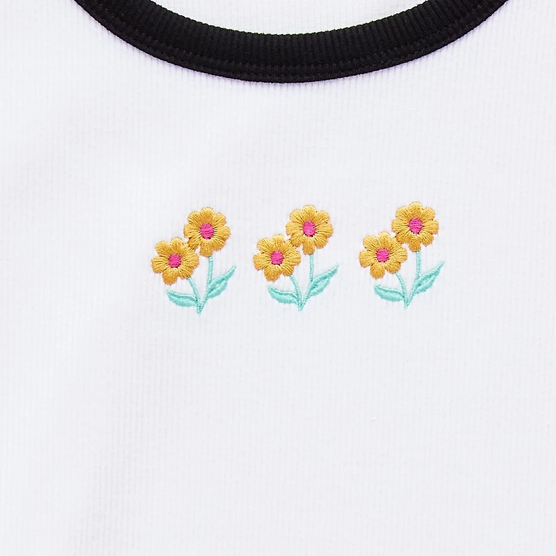 Thereabouts Little & Big Kid Girls Crew Neck Short Sleeve T-Shirt