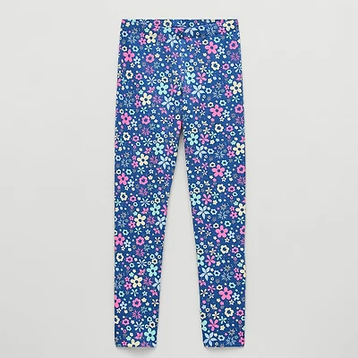Thereabouts Little & Big Kid Girls 24" Full Length Leggings