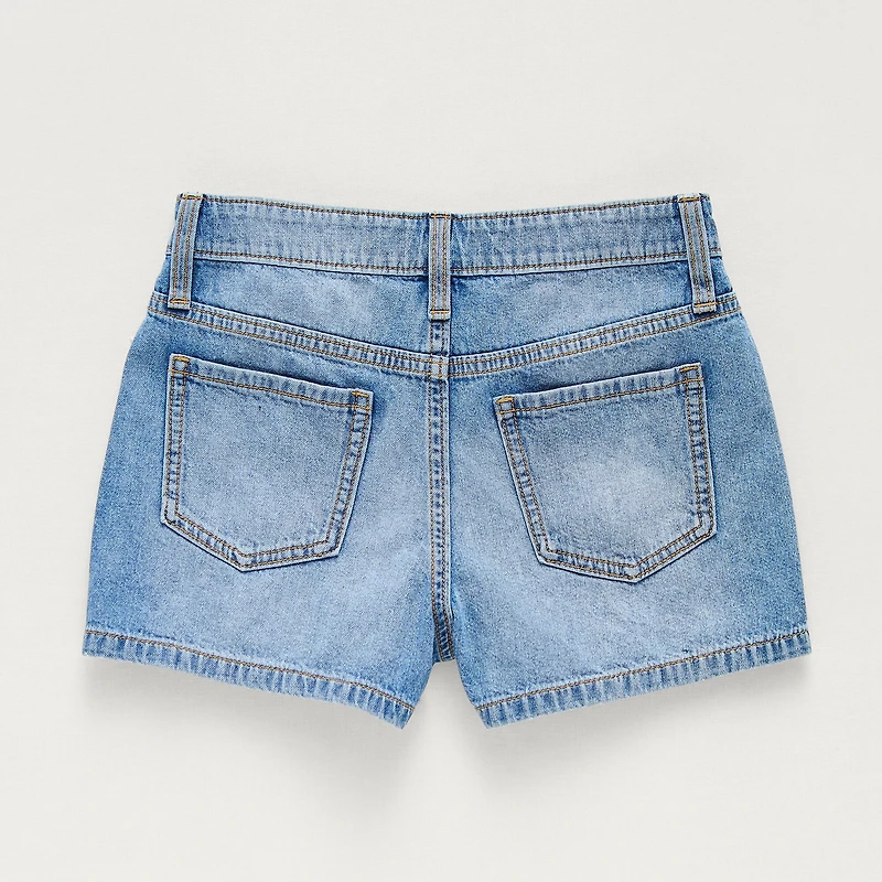 Thereabouts Little & Big Kid Girls Adjustable Waist Denim Short