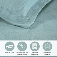 SUPERIOR® Paisley Lightweight Cotton Boho Print Bedspread