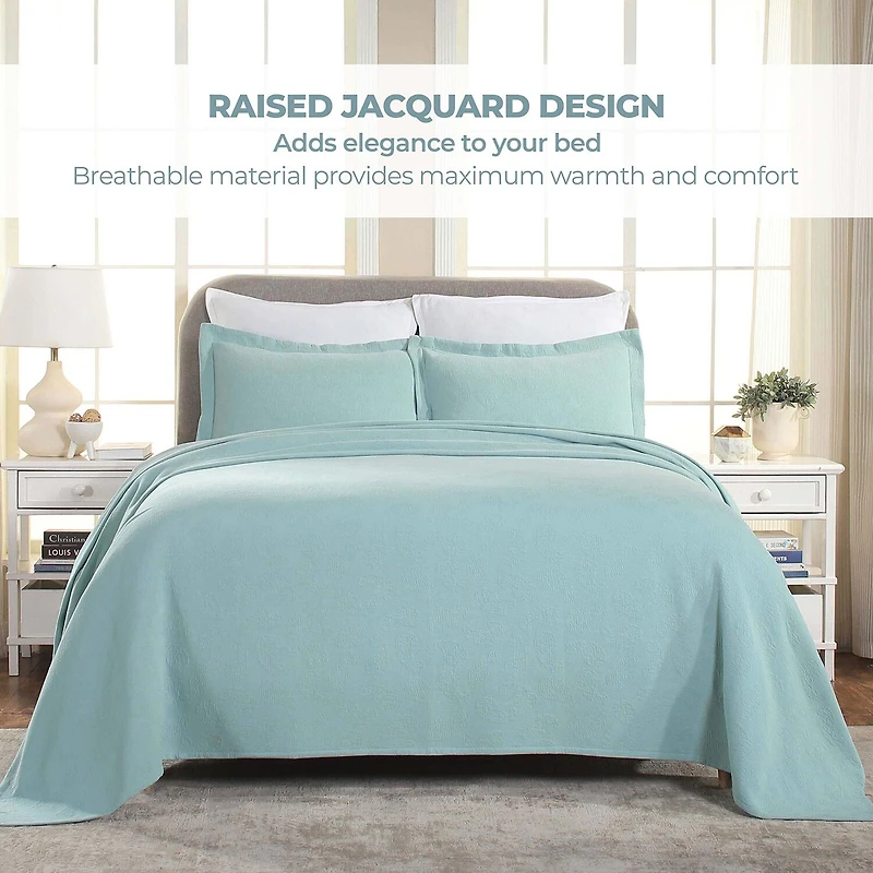 SUPERIOR® Paisley Lightweight Cotton Boho Print Bedspread