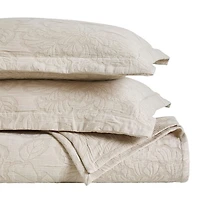 SUPERIOR® Hibiscus Matelasse Cotton Tropical Floral Bedspread