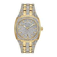 Bulova Phantom Mens Two Tone Stainless Steel Bracelet Watch 98b323