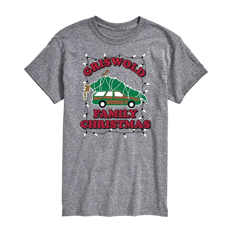 Mens Short Sleeve National Lampoon's Christmas Vacation Graphic T-Shirt