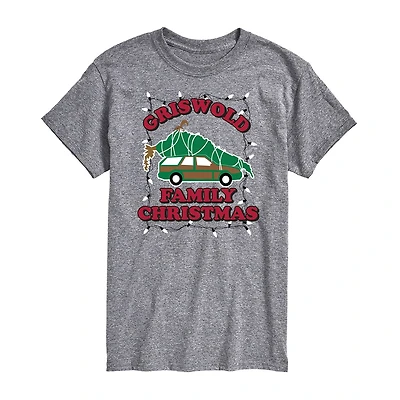 Mens Short Sleeve National Lampoon's Christmas Vacation Graphic T-Shirt