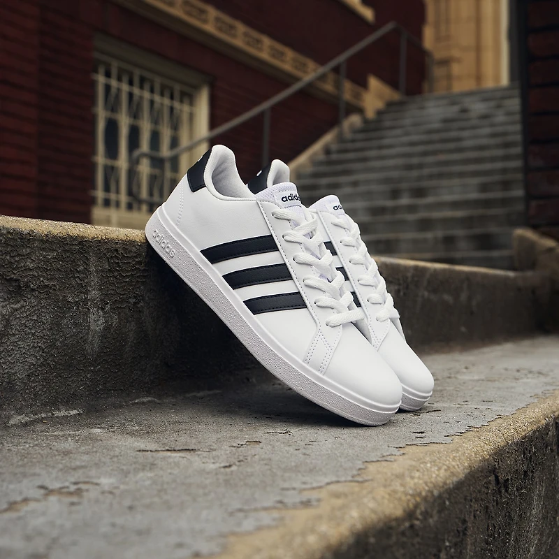 adidas Cloudfoam Grand Court Lifestyle Co Mens Sneakers