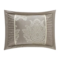 Stratford Park Thess 7pc Damask + Scroll Lightweight Comforter Set