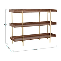 Martha Stewart 3-Shelf Bookcase