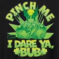 Womens Juniors Crew Neck Short Sleeve Regular Fit Marvel Graphic T-Shirt