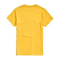 Womens Juniors Crew Neck Short Sleeve Regular Fit Peanuts Snoopy Graphic T-Shirt