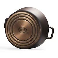 Black+Decker 5 Qt Non-Stick 2-pc. Cast Iron Dutch Oven