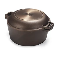 Black+Decker 5 Qt Non-Stick 2-pc. Cast Iron Dutch Oven