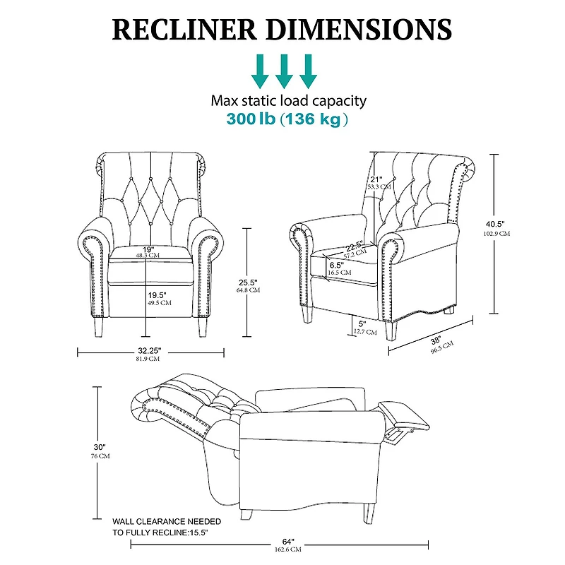 Madison Park Jetta Recliner