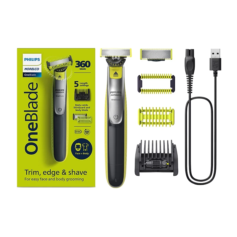 Norelco Oneblade 360 Electric Face and Body Razor