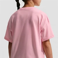 Nike Big Kid Girls Crew Neck Short Sleeve Regular Fit Graphic T-Shirt