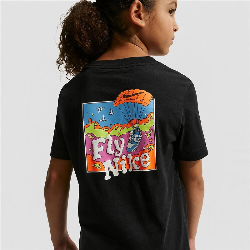 Nike Big Kid Unisex Crew Neck Short Sleeve Regular Fit Graphic T-Shirt