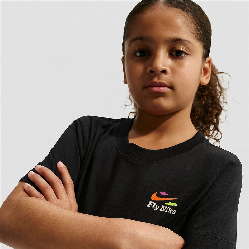 Nike Big Kid Unisex Crew Neck Short Sleeve Regular Fit Graphic T-Shirt