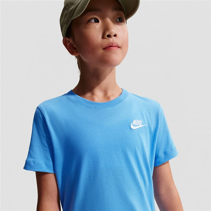 Nike Big Kid Unisex Round Neck Short Sleeve Active T-Shirt