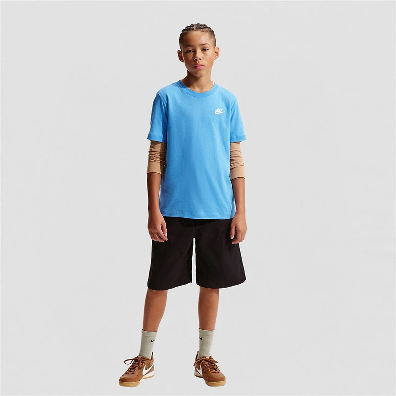 Nike Big Kid Unisex Round Neck Short Sleeve Active T-Shirt