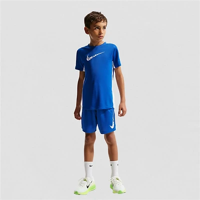 Nike Dri-Fit Trophy Big Kid Unisex Crew Neck Short Sleeve Regular Fit Graphic T-Shirt
