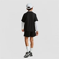 Nike Club Big Kid Unisex Crew Neck Short Sleeve Regular Fit Graphic T-Shirt