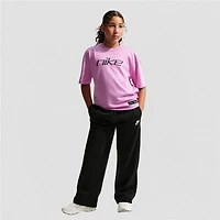 Nike Club Big Kid Unisex Wide Leg Regular Fit Fleece Sweatpant