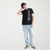 AEROPOSTALE Mens Crew Neck Short Sleeve Classic Fit Graphic T-Shirt