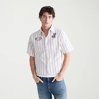 AEROPOSTALE Mens Short Sleeve Boxy Fit Button-Down Shirt