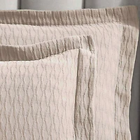 SUPERIOR® Calvert Cotton Lattice Geometric Jacquard Bedspread