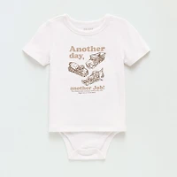 Okie Dokie Toddler Boys Bodysuit Closure Adaptive Crew Neck Short Sleeve