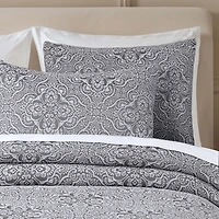 SUPERIOR® Enzy Floral Matelassé Textured Woven Bedspread with Shams