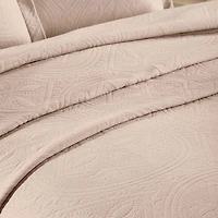 SUPERIOR® Celtic Circle Textured Woven Jacquard Bedspread with Shams
