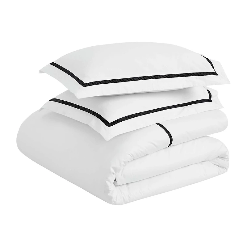 SUPERIOR® Riverton Cotton Embroidered Traditional Duvet Cover