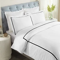 SUPERIOR® Riverton Cotton Embroidered Traditional Duvet Cover