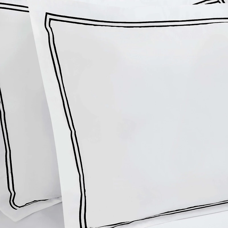 SUPERIOR® Fieldstone Cotton Embroidered Texture Duvet Cover