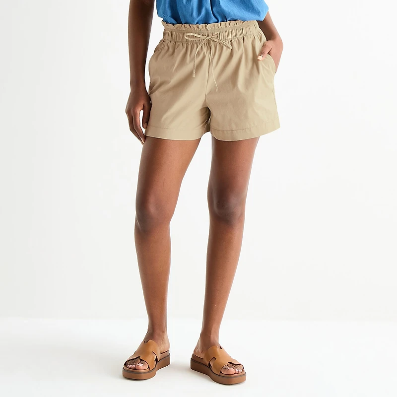 St. John's Bay Womens Pull-On Short