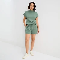 Stylus Womens High Rise Pull-On Short