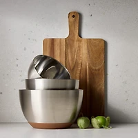 Jenny Martinez Stainless Steel 3-pc. Mixing Bowl Set