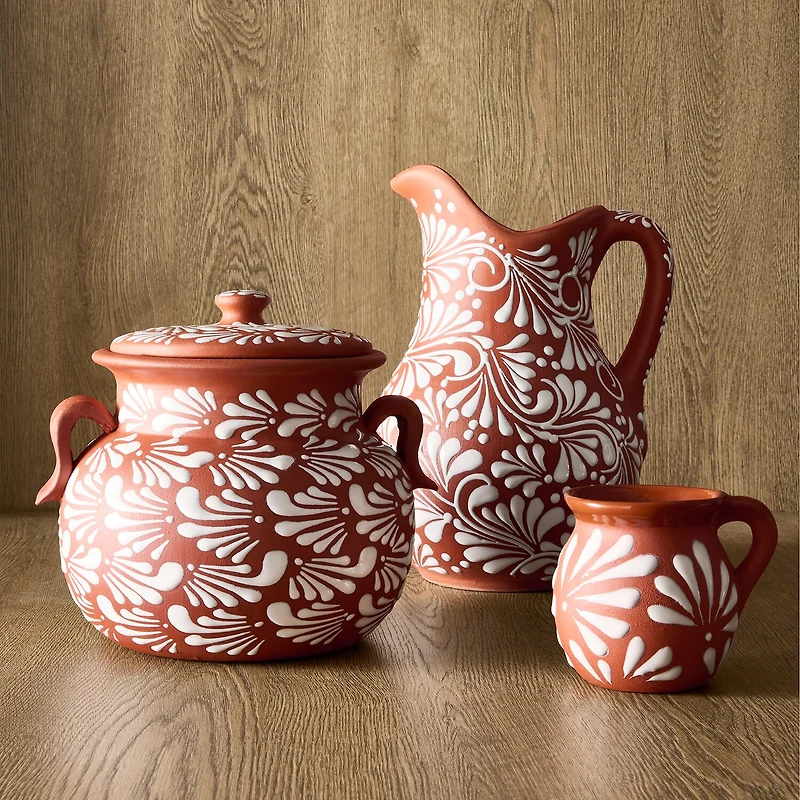 Jenny Martinez Decorative Clay Serving Pitcher