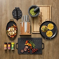Jenny Martinez Stainless Steel 5-pc. Knife Block Set