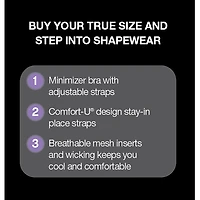 Bali Passion For Comfort Minimizer Body Shaper Df1009