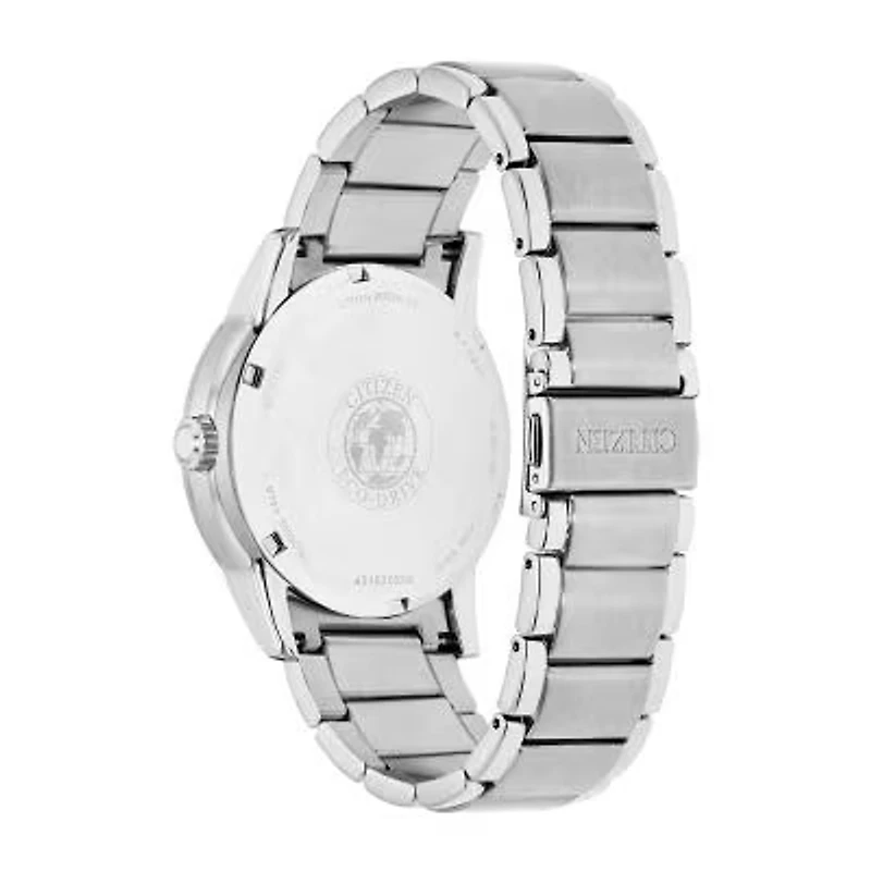 Citizen Corso Mens Multi-Function Silver Tone Stainless Steel Bracelet Watch Bu2010-57l