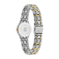 Citizen Corso Womens Two Tone Stainless Steel Bracelet Watch Ew1264-50a